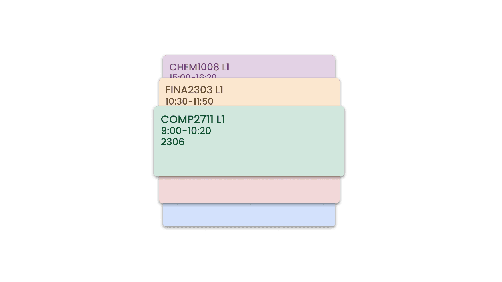 USThing dashboard calendar screen